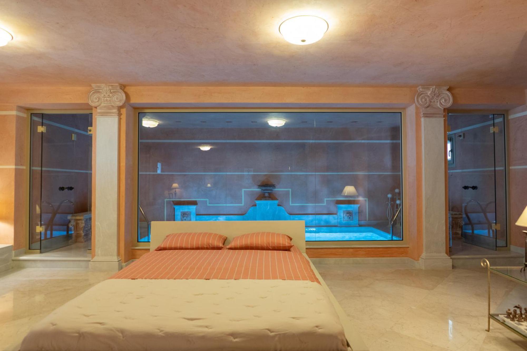 Unique Room With Indoor Pool & Attic Alli Meria Exteriör bild